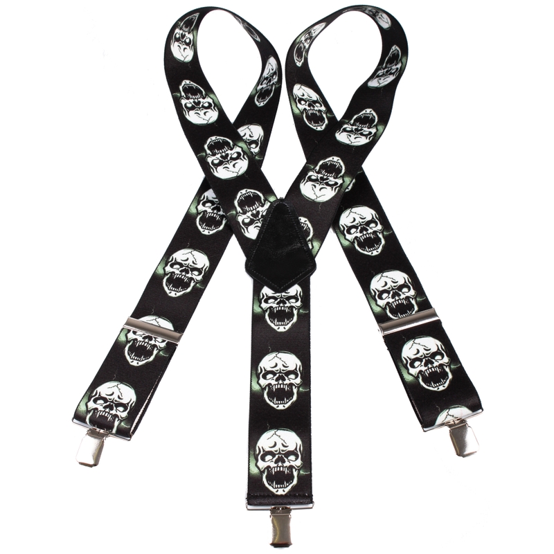 Traky s motívom Lebka 12