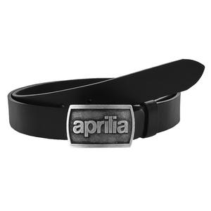 Kožený moto opasok so sponou Aprilia