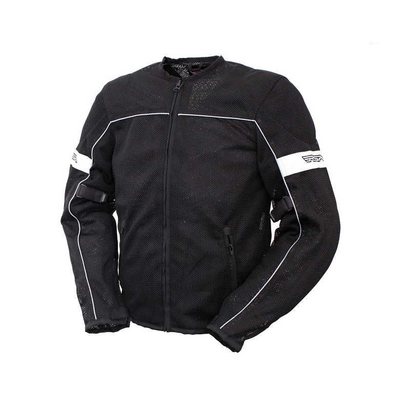 Bunda na moto RSA-Airvent 2 čierno / biela vypredaj výpredaj