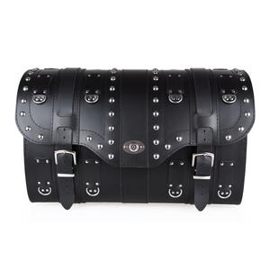 Kožený moto kufr na motorku Chopper RSA-15B se zám