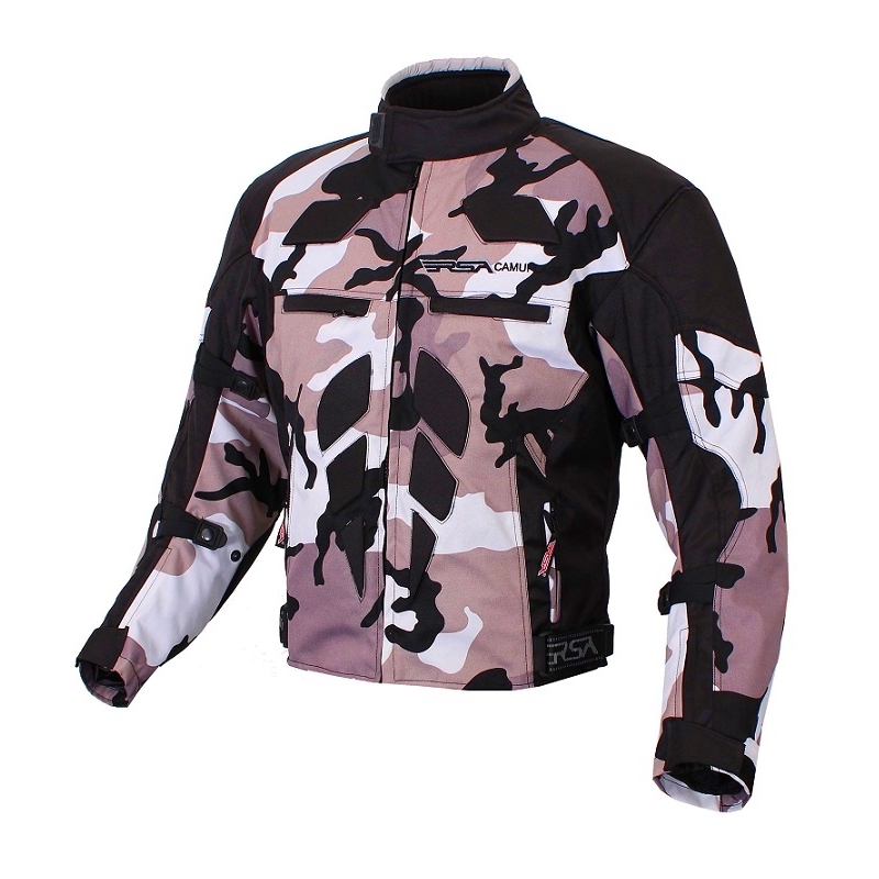 Bunda na motorku RSA Camuflage výpredaj