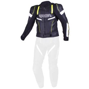 Pánska bunda RSA Speedway čierno-bielo-fluo žltá výpredaj