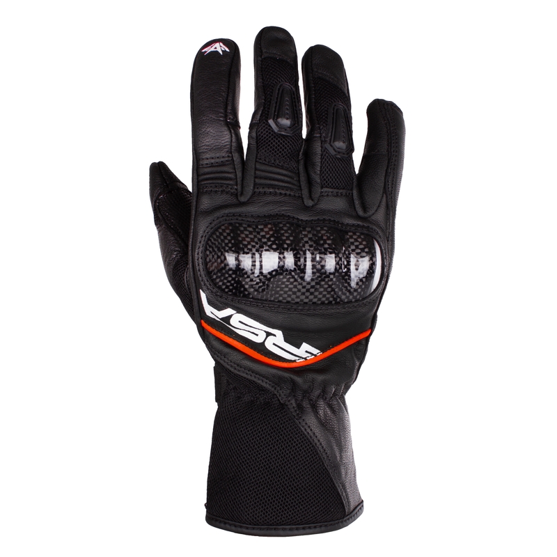Rukavice na motocykel RSA Airvent 2 čierno-červené