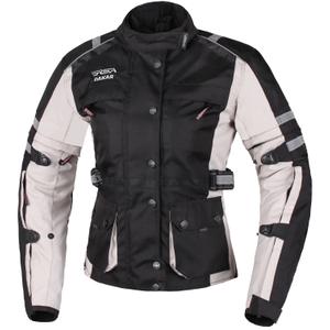 Dámska trojvrstvová bunda na moto RSA Dakar sivá výpredaj