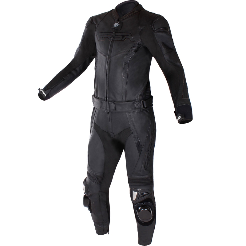 Kožená kombinéza na motorku RSA Imola 2.1 čierna