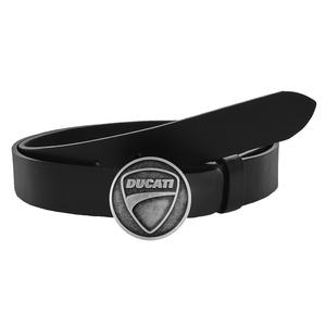 Kožený moto opasok so sponou Ducati