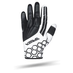 Rukavice na motocykel RSA MX EVO čierno-biele