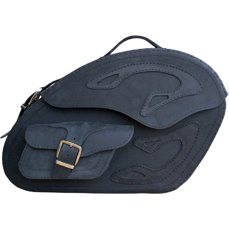 Kožené brašny na motorku RSA S269 černé