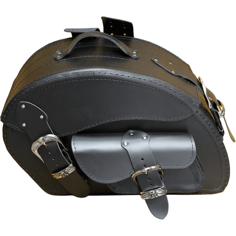 Kožené brašny na motorku RSA S162A černé