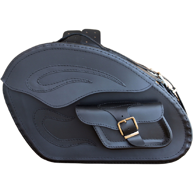 Kožené brašny na motorku RSA S266A černé