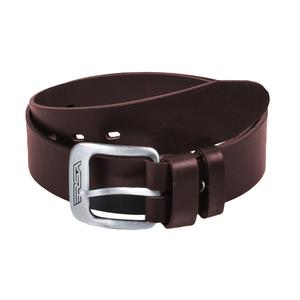 Kožený opasok so sponou RSA hnedý