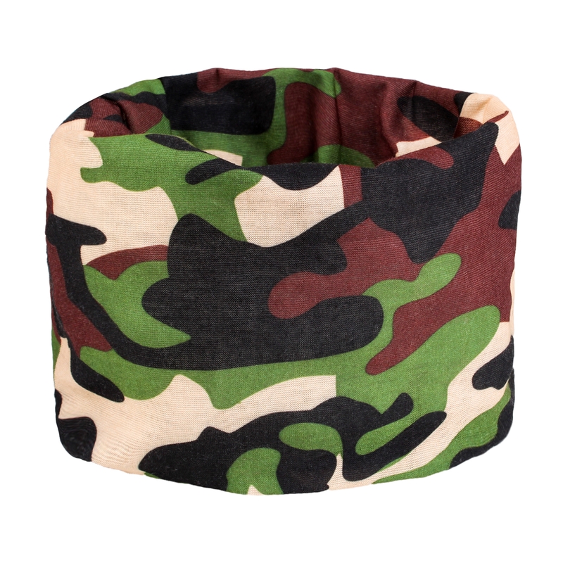 Multifunkčná šatka na motocykel RSA Camo zelená