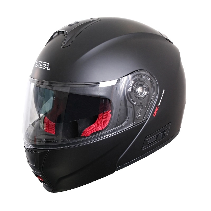 Odklápacia prilba na motocykel RSA TR-01 čierna matná - II. akosť