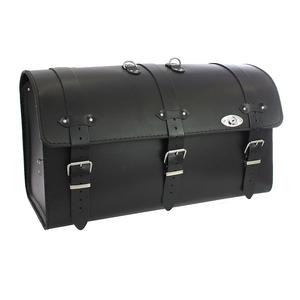 Kožený moto kufor na motorku Chopper RSA-8A so zámkom výpredaj