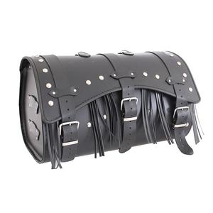 Kožený moto kufor na motorku Chopper RSA-9C - dĺžk