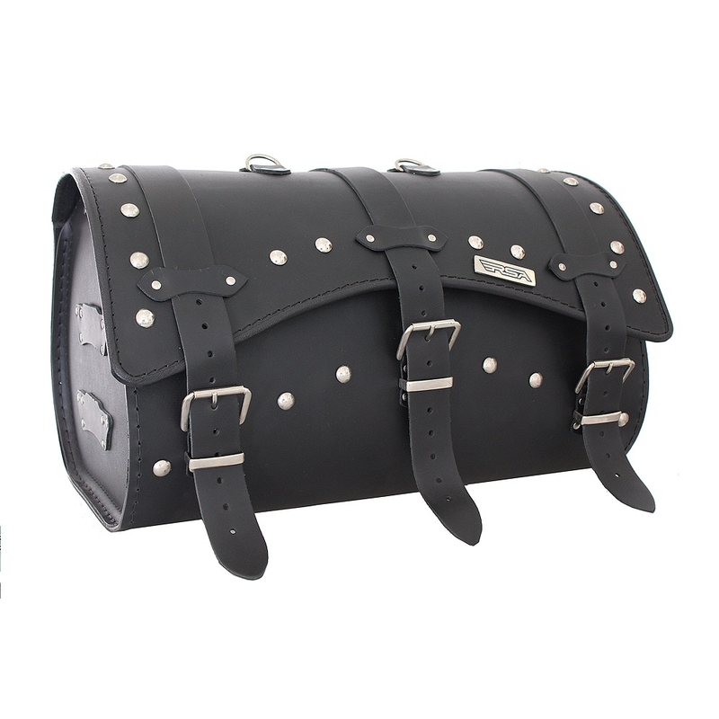 Kožený moto kufr na motorku Chopper RSA-9B