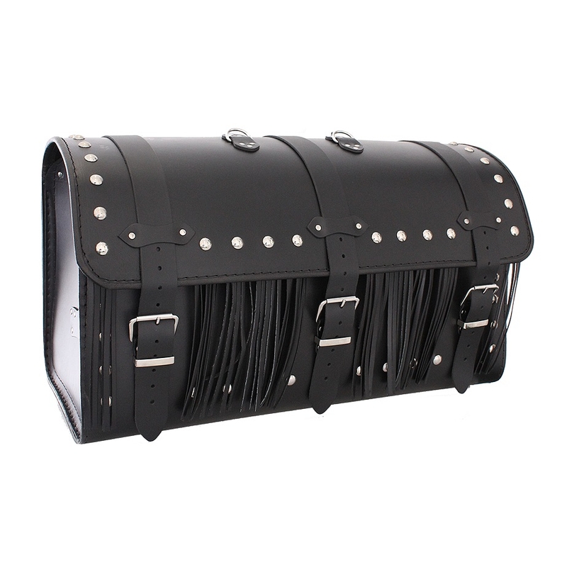 Kožený moto kufor na motorku Chopper RSA-8C výpredaj